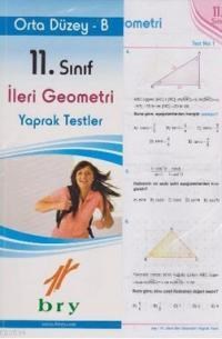 11. Sınıf İleri Geometri Yaprak Testler - Orta Düzey B (ISBN: 9786059829748)