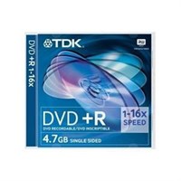 TDK Dvd+r 16x 4.7 Gb Ince Kutu Tekli Paket