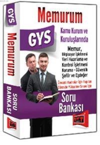 GYS Memurum Soru Bankası 2015 (ISBN: 9786051573335)