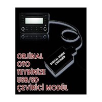 Ototarz Citroen C3 2002-2004 arası Digital Music Orijinal Müzik Çaları USB SD li çalara çevirici modül