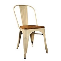 Vitale Tolix- A Sandalye-1401-Açık Meşe Beyaz 33679620