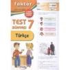 Türkçe 7. Sınıf Çek Kopar Yaprak Test (ISBN: 9786055393137)