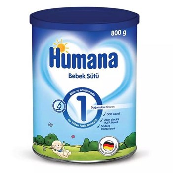 Humana 1 0-6 Ay 800 gr Bebek Sütü