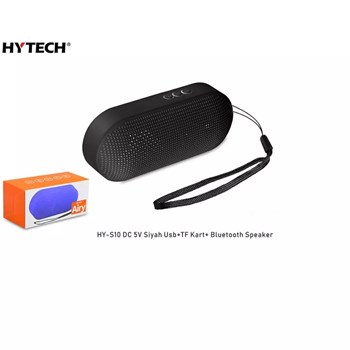 Hytech HY-S10 DC 5V Siyah Usb TF Kart Bluetooth Speaker