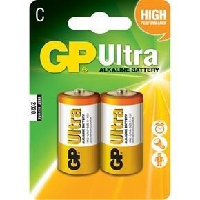 Gp 14Au Lr14 Ultra Alkalin Orta Boy C Pil 2'Li Paket