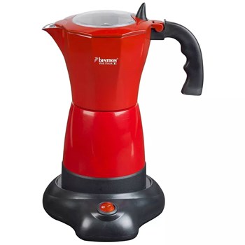 Bestron AES480 Viva Kırmızı Kahve Makinesi