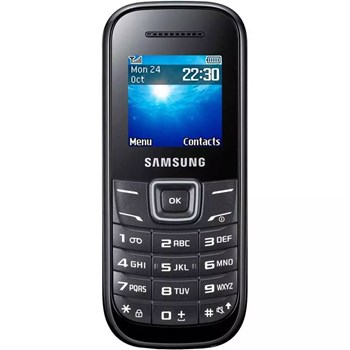 Samsung E1205 Cep Telefonu Siyah