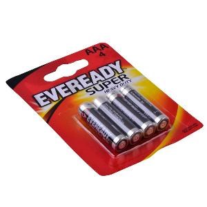 Eveready Süper 4'lü İnce Pil