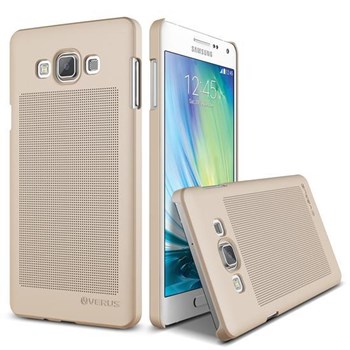 Verus Samsung Galaxy A7 Case Slim Dot Series Kılıf - Renk : Shine Gold
