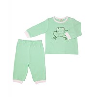 Organıckıd Sleep Green Pijama Takımı 27267296