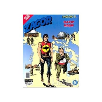 Zagor Özel Seri Sayı: 5 Kayıp Kaşif - Mauro Boselli 3990000000549