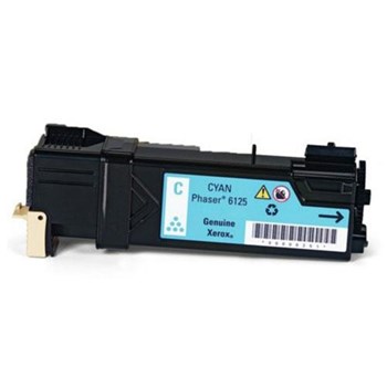 Xerox Phaser 6125 Cyan Mavi Tekli Toner & Kartuş