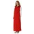 Anne Ve Mama Uzun Hamile Elbise Kırmızı XL 33441032