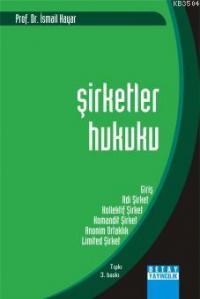 Şirketler Hukuku (ISBN: 9789758326864)