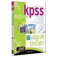 KPSS EĞITIM BILIMLERI YAPRAK TEST 2014 (ISBN: 9786054848201)