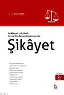 Şikayet (ISBN: 9789750214196)