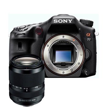 Sony SLT-A77VM + 18-135mm Lens