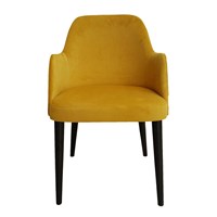 Maxxdepo New Comfort Sarı Kolçaklı Sandalye 32828224