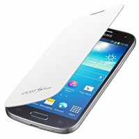 Microsonic Delux Kapaklı Kılıf Samsung Galaxy S4 Mini I9190 Beyaz
