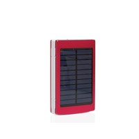Apprise 8000 mAh Led Işıklı Solar Taşınabilir Powerbank Şarj Aleti Pembe 8002315600277P