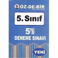 5. Sınıf 5'li Deneme Sınavı (ISBN: 8690101903779)