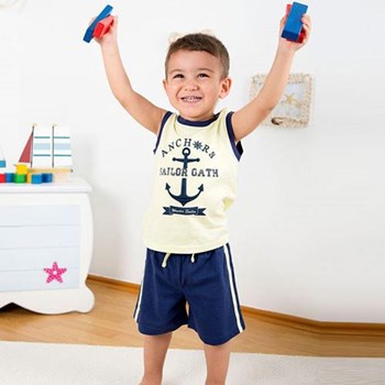 Wonder Kids Wk14s407 Marine 2li Takım 3-6 Ay (62-68 Cm) 21223569