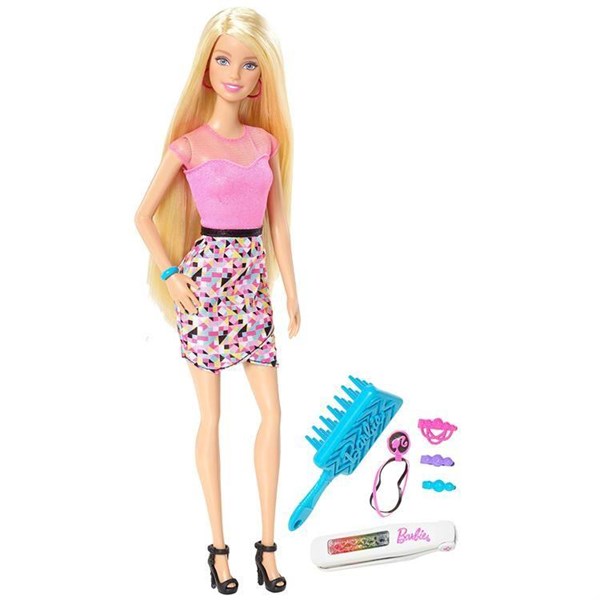 Barbie Gokkusagi Renkli Saclar Oyun Seti Fiyati Yorumlari Ve