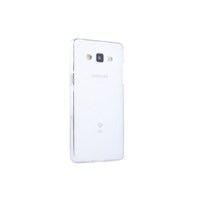 Microsonic Transparent Soft Samsung Galaxy A7 kılıf Beyaz