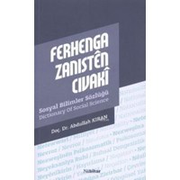 Ferhenga Zanısten Cıvaki Sosyal Bilimler Sözlüğü (ISBN: 9786055053208)