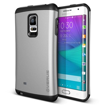 Verus Samsung Galaxy Note Edge Case Thor Series Kılıf HARD DROP - Renk : Light Silver