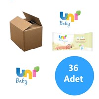 Uni Baby Yenidoğanlar İçin 36'lı Paket Islak Mendil