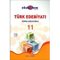 11.Sınıf Türk Edebiyatı Konu Anlatımlı Ekstrem Yayınları (ISBN: 9786051670089)