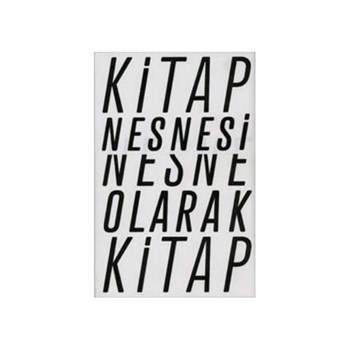 Kitap Nesnesi, Nesne Olarak Kitap (ISBN: 9789759205966)