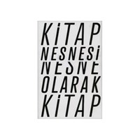 Kitap Nesnesi, Nesne Olarak Kitap (ISBN: 9789759205966)