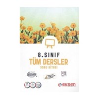 Eksen 8. Sınıf Tüm Dersler Soru Bankası (ISBN: 9786053803768)