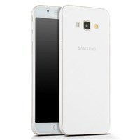 Microsonic Samsung Galaxy A8 Kılıf Transparent Soft Beyaz