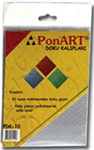 Ponart Doku Kalıpları 3'lü PDK-10 THTPDK-10