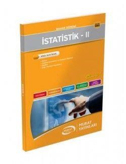 Murat Açıköğretim, Bahar Dönemi, İstatistik 2, 5085 (ISBN: 9786051641534)