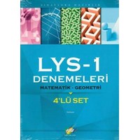 FDD LYS 1 Denemeleri 4'Lü Set (ISBN: 9786053210122)