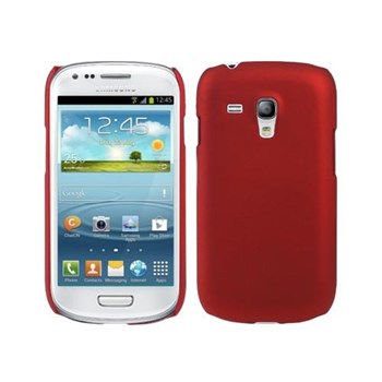 Microsonic Rubber Kılıf Samsung Galaxy I8190 S3 Mini Kırmızı