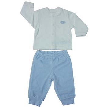 Bebetto Shoes F819 Kadife Pijama Takımı Mavi 9-12 Ay (74-80 Cm) 27153238