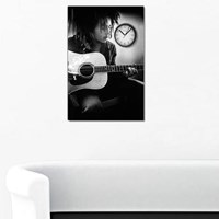 TT Tasarım Bob Marley - Kanvas Tablo Saat (40x60) TS1-13