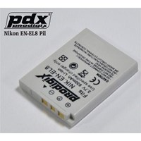 Pdx Nikon EN-EL8 Batarya