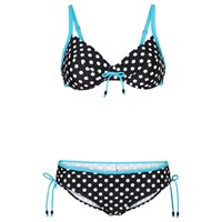 bpc bonprix collection Balenli bikini, F Cup - Siyah 93838295 17223137