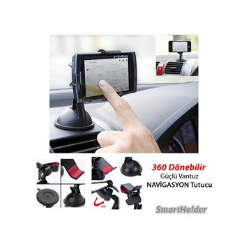 Smartholder Kıskaçlı Navigasyon Tutucu 9007510