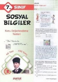 7. Sınıf Sosyal Bilgiler Konu Değerlendirme Testleri (ISBN: 9786055074692)