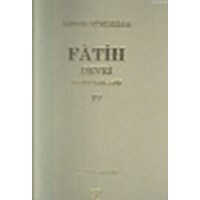 Osmanlı Mimarisinde Fatih Devri 4 (ISBN: 3002696100049)