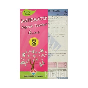 Matematik Yaprak Testleri 6. Sınıf (ISBN: 9786059025126)