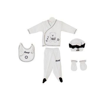 Akyüz Bebe Fanatik Beşli Set Beyaz 33280856