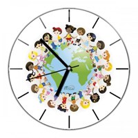 iF Clock Dünya Çocukları Duvar Saati (W28)